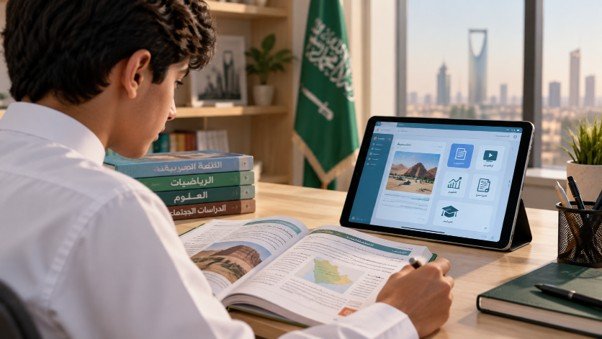 المناهج الرقمية المعتمدة في المملكة العربية السعودية