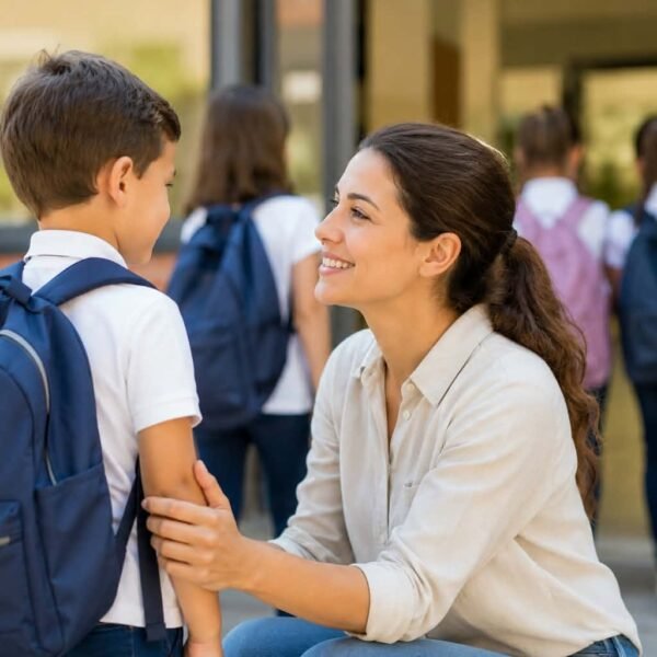  كيف تهيئ طفلك لأول يوم مدرسة
